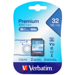 Изображение товара Карта памяти Verbatim Premium SDHC 32 ГБ [43963]