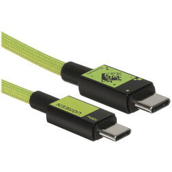 Изображение товара Кабель круглый Ugreen Genshin Impact USB Type-C - USB Type-C зеленый 1 м