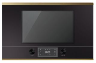 Изображение товара Встраиваемая микроволновая печь Kuppersbusch MR 6330.0 S4 Gold черный