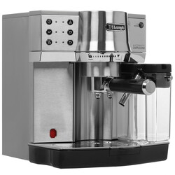 Изображение товара Кофеварка рожковая Delonghi Dedica Cappuccino EC860.M серебристый