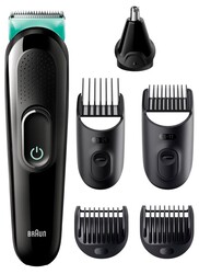 Изображение товара Триммер Braun MGK3321 черный/голубой