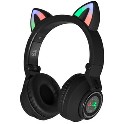 Изображение товара Беспроводные/проводные наушники Borofone BO18 Cat черный 2022