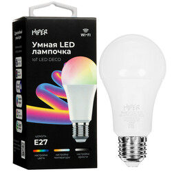 Изображение товара Умная светодиодная лампа HIPER IoT LED DECO