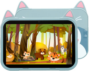 Изображение товара 10.1" Планшет KENSHI Kids E18 LTE 64 ГБ голубой