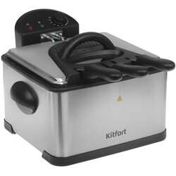 Изображение товара Фритюрница Kitfort КТ-6539 серый