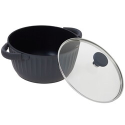 Изображение товара Кастрюля Master House Шеф Бернардо 84069 4.6 л 24 см серый