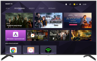 Изображение товара 75" (189 см) Телевизор Harper 75Q850TS черный