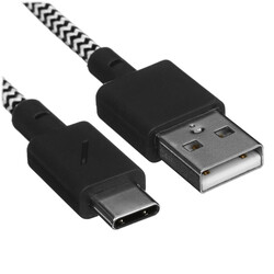 Изображение товара Кабель круглый Native Union USB Type-C - USB 2.0 Type-A серый 1.2 м