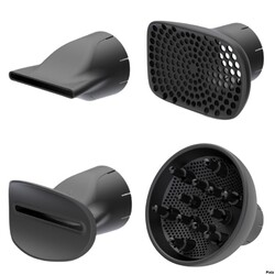 Изображение товара Фен Imetec Bellissima Creativity 4 You черный/золотистый