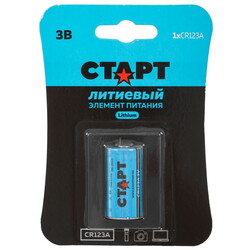 Изображение товара Батарейка СТАРТ CR123 (CR123A/DL123A/R123)