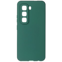 Изображение товара Накладка  BoraSCO Silicone Case для Infinix HOT 50 Pro зеленый