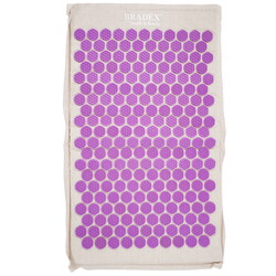 Изображение товара Массажный коврик НИРВАНА бежевый, фиолетовый