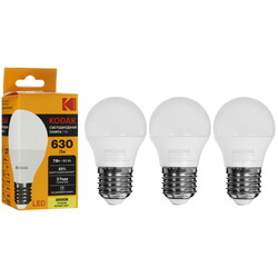 Изображение товара Комплект светодиодных ламп Kodak P45-7W-830-E27
