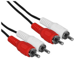 Изображение товара Кабель   Telecom 2RCA - 2RCA черный