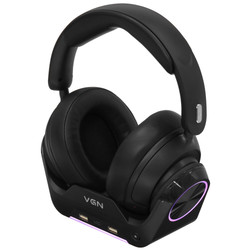 Изображение товара Беспроводные/проводные наушники VGN Zhou Series Pro Max + Док-станция черный 2025