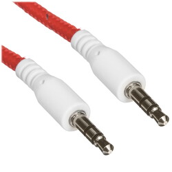 Изображение товара Кабель   Rexant jack 3.5 мм - jack 3.5 мм красный