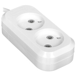 Изображение товара Удлинитель Smartbuy SBE-10-2-03-N белый