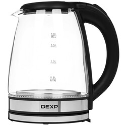 Изображение товара Электрочайник DEXP GP1800 серебристый