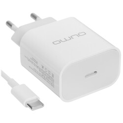 Изображение товара Сетевое зарядное устройство QUMO Energy Light белый