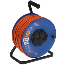 Изображение товара Удлинитель силовой Атлант 80108 синий