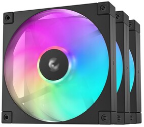 Изображение товара Комплект вентиляторов DEEPCOOL FD14 ARGB [R-FD14-BKAPN3-G] черный
