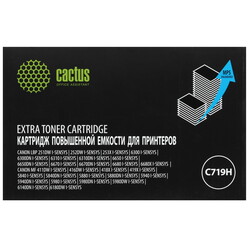 Изображение товара Картридж лазерный Cactus CS-C719H-MPS черный, с чипом