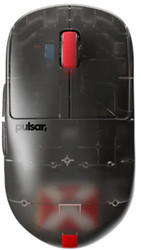 Изображение товара Мышь беспроводная/проводная Pulsar X2H Wireless Mini Clear Black [PX2H1CB] черный