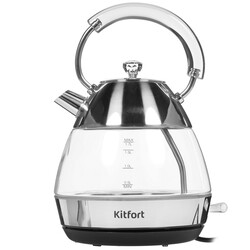 Изображение товара Электрочайник Kitfort KT-678 серебристый