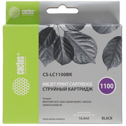 Изображение товара Картридж Cactus CS-LC1100BK черный