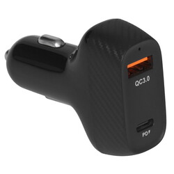 Изображение товара Автомобильное ЗУ Cablexpert MP3A-UC-CAR20 черный