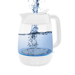 Изображение товара Электрочайник Polaris PWK 1809CGL Water Way Pro белый