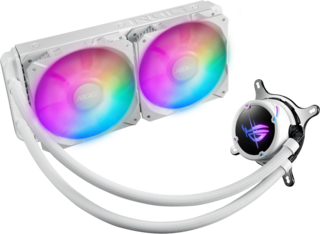 Изображение товара Система охлаждения ASUS ROG STRIX LC II 240 ARGB  белая