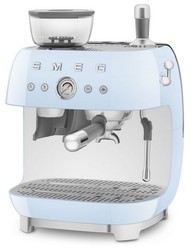 Изображение товара Кофеварка рожковая Smeg EGF03PBEU голубой