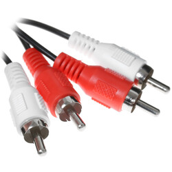 Изображение товара Кабель   Aceline 2RCA - 2RCA черный