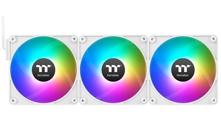 Изображение товара Комплект реверсных вентиляторов Thermaltake CT140 EX Reverse ARGB Sync [CL-F195-PL14SW-A] белый