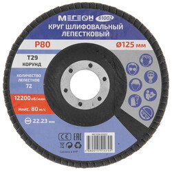 Изображение товара Диск шлифовальный МЕГЕОН 61002-10