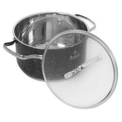 Изображение товара Кастрюля Rashel Стефани R-306v 3.6 л 20 см черный