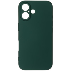 Изображение товара Накладка  BoraSCO Microfiber Case для Apple iPhone 16 зеленый