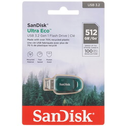 Изображение товара Память USB Flash 512 ГБ SanDisk Ultra Eco [SDCZ96-512G-G46]