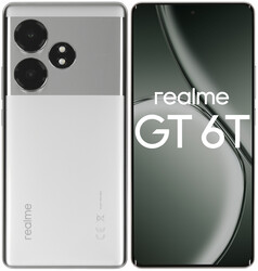 Изображение товара 6.78" Смартфон realme GT 6T 256 ГБ серебристый