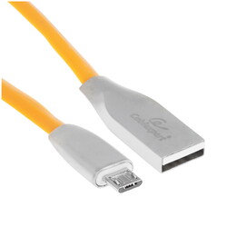 Изображение товара Кабель плоский Cablexpert micro USB - USB 2.0 Type-A оранжевый 1 м