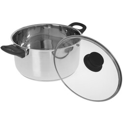 Изображение товара Кастрюля Appetite Polly 5.7 л 24 см серый