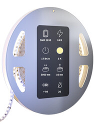 Изображение товара Светодиодная лента Maytoni 24В 2835 17Вт/м 3000К 5м IP 20