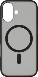 Изображение товара Накладка  uBear Cloud Mag Case для Apple iPhone 17 черный/прозрачный