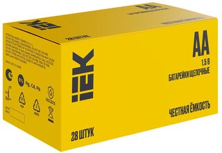Изображение товара Батарейка IEK AA (LR6/ER14505/FR6/R6P)