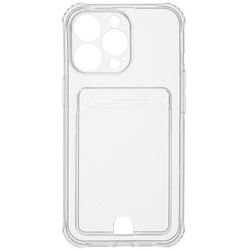 Изображение товара Накладка  Aceline Pocket для Apple iPhone 13 Pro прозрачный