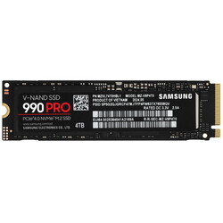 Изображение товара 4000 ГБ M.2 NVMe накопитель Samsung 990 PRO [MZ-V9P4T0BW]