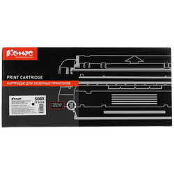 Изображение товара Картридж лазерный Комус 508X CF360X черный, с чипом