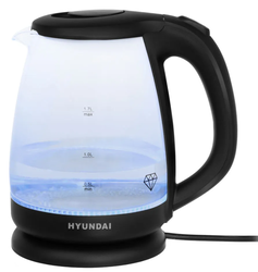 Изображение товара Электрочайник Hyundai HYK-G1001 черный