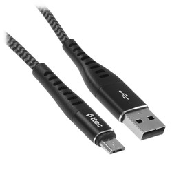 Изображение товара Кабель круглый TTEC micro USB - USB 2.0 Type-A черный 1.5 м